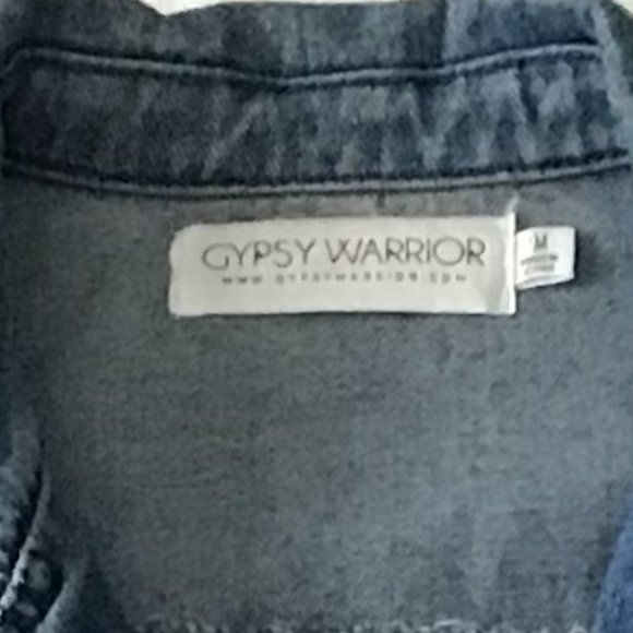 Gypsy Warrior Oversize Slouch Jean Jacket - Picture 7 of 11